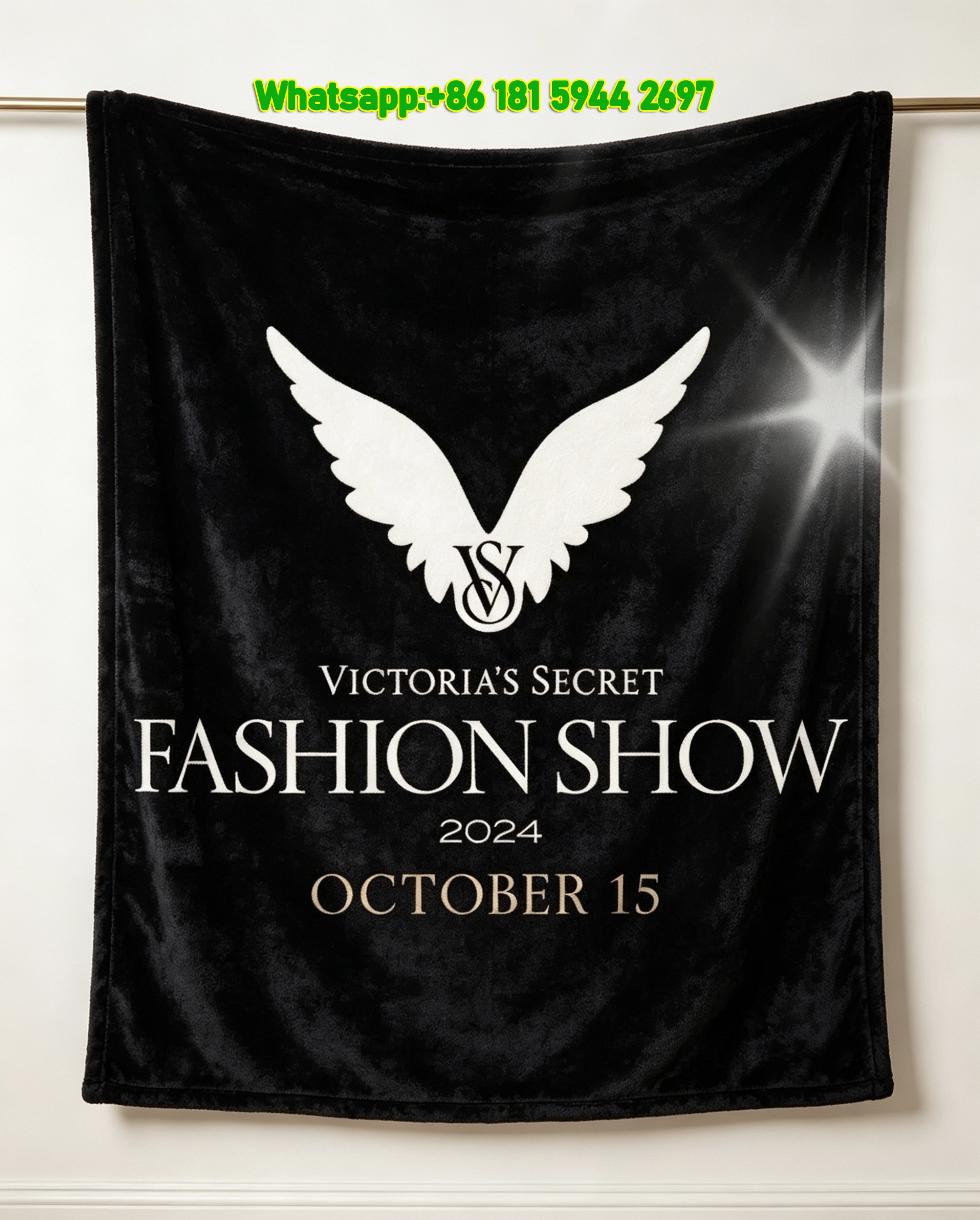 Victoria's Secret  Flannel Sofa Throw Blanket V201